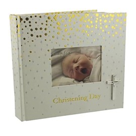 Gold Spots - Christening Day Photo Album