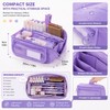 Large Capacity Pencil Case for Students – Multi-Compartment Stationery Organizer