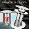 1 PCS Pop Up Drain Strainer, Stainless Steel Kitchen Sink