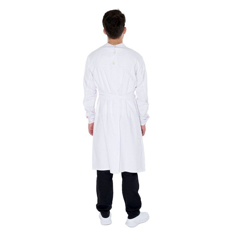 KOKOTT Surgical Dental Technician & Laboratory Coat with Back Closure,