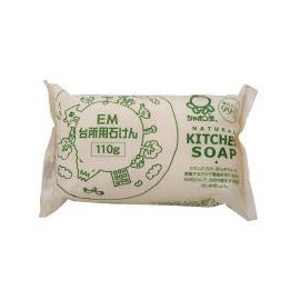 Shabondama EM Kitchen Soap, 3.9 oz (110 g) x 3 Pieces