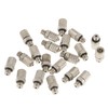 20Pcs M5 4mm Mini Pneumatic Push Air Fitting Straight Male