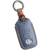 Smasol Smart Key Case, Genuine Leather, Stylish, New 4 Buttons,