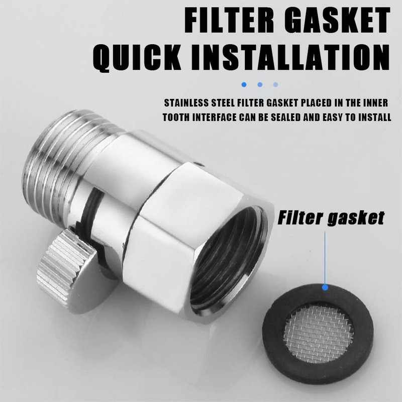 Brass Shower Head Water Flow Control Valve Shower Head for
