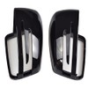 Hacreyatu 1 Pair Side Mirror Cap Covers For Benz W176