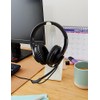 Hama PC Headset, Over Ear Headphones with Microphone (Headset with