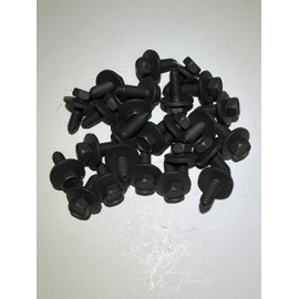 25 Compatible with Hex Compatible with Head Sheet Metal Screws Compatible with Auveco 11320 for GM and Compatible with Ford Autos Sheet Metal