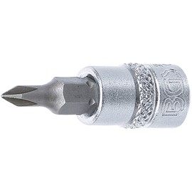 BGS 2504 | Bit Socket | 6.3 mm (1/4") Drive | Cross Slot PH0