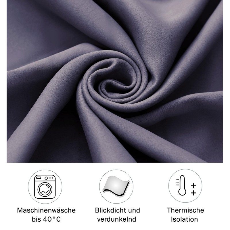 tinycurtains, Door Curtain Grey 195 x 150 cm for All