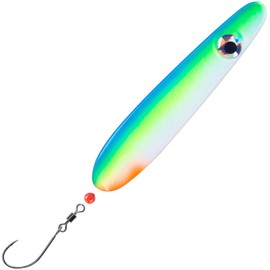 Troutwerk Troutwerk Inline Blinker 22 g 7.4 cm – Sea Trout Blinker, Colour: Blue/Yellow/Green/White
