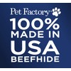 Pet Factory 78125 Beefhide | Dog Chews, 99% Digestive, Rawhides