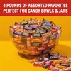 CANDYMAN Bulk Candy Variety Pack, 4 Pound Assorted Chocolate Candy