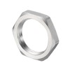 uxcell Cast Pipe Fitting Hex Locknut, 304 Stainless Steel Hex