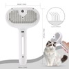 Spray Cat Brush for Shedding - Pet Hair Removal Comb