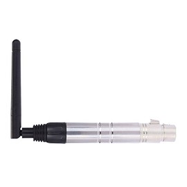 Lixada DMX512 DMX Dfi DJ 2.4G Wireless Receiver with Adapter Antenna Lighting Controller 23DBM High Power 1000M Ultra Long Distance for LED Stage PAR Effect Lamp