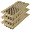 4" x 12" Floor Register Cover - Heavy Duty Steel