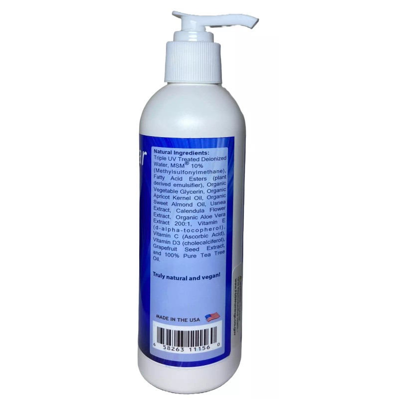 Sun Star Organics Pure & Natural MSM Lotion - Unscented