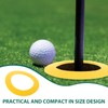 VANZACK Golf Hole Cup Rings, 6 Inch Portable Golf Hole