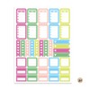 Decoration Sticker,XIXIAN 12 Sheets Essentials Planner Sticker Weekly Daily Schedule