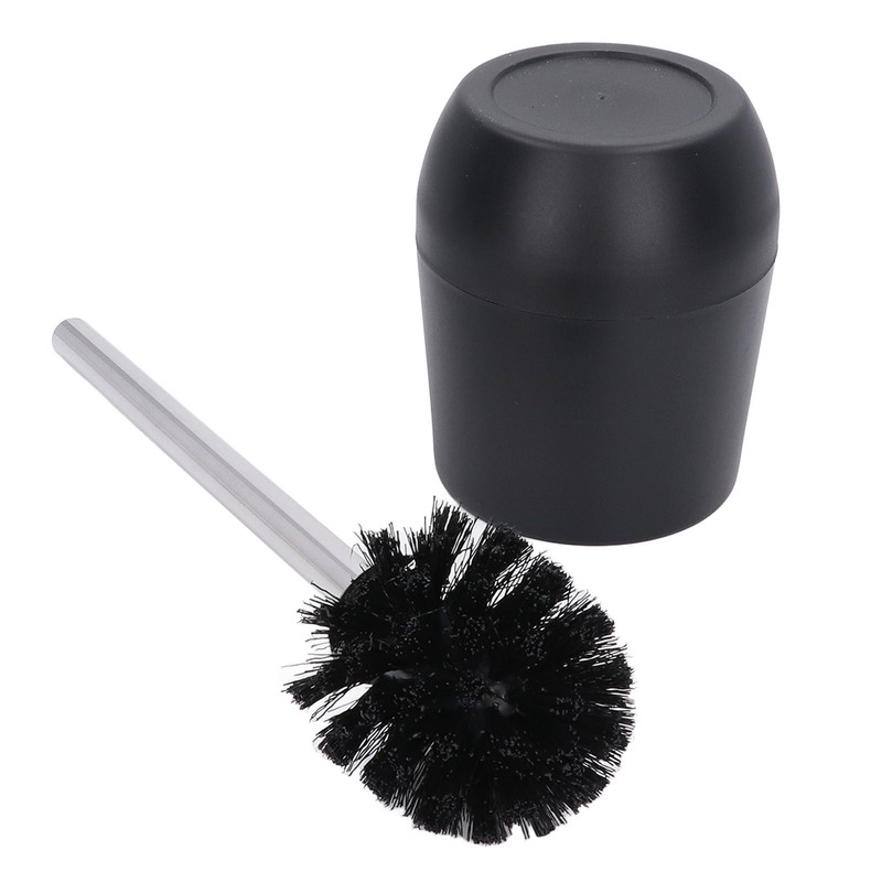 2Pcs Toilet Brush Robust Lockable Threads Efficient Safe Durable Material