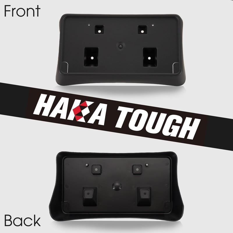 HAKA TOUGH Front License Plate Frame Holder for 2010-2024 for