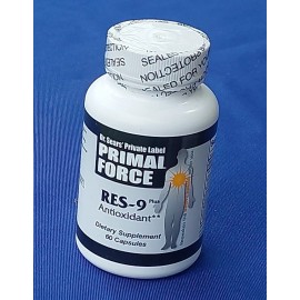 Dr. Sears' Primal Force RES-9 Plus Antioxidant 60 Caps - 1 Month Supply - Sealed