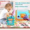 Bttttggbb Juguete Didáctico Montessori Educativo 6en1 Música Cubo Bebé