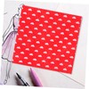 TEHAUX Flower Dot Printed Square Nonwoven Fabrics 20pcs for DIY