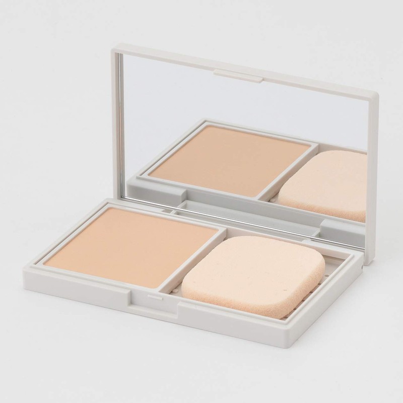 MUJI 02545932 UV Powder Foundation, Light Beige, SPF30, PA+++, 0.3