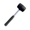 OLPRO Rubber Camping Mallet 16oz with Solid Steel Shaft, Ergonomic