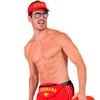 MIMIKRY Lifeguard Lifeguard Costume Set Peaked Cap and Bum Bag