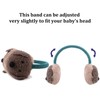 Pesaat Winter EarMuffs for Kids Outdoor Girls Knitted Ear Cover