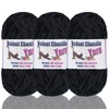 3 * 100g Fluffy Velvet Chenille Yarn for Crocheting and