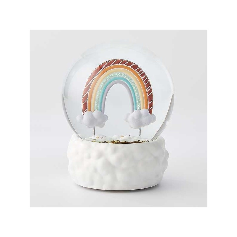 Things Remembered Engraved Rainbow Snow Globe (Free Customization)