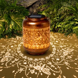 4Pack Dragonfly Solar Lanterns Outdoor Hanging Waterproof Dragonfly Garden Decor Christmas Gifts for Women Mom Grandma Metal Solar Lights Decoration Outside for Yard, Patio,Pathway Landscape