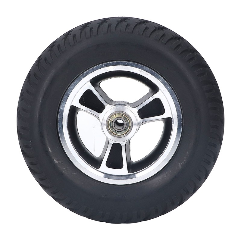 Wheelchair Wheel PU Wheel Alloy Steel Hub Anti Skid Walker