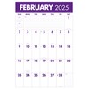 2025 Monster Grid Wall Calendar