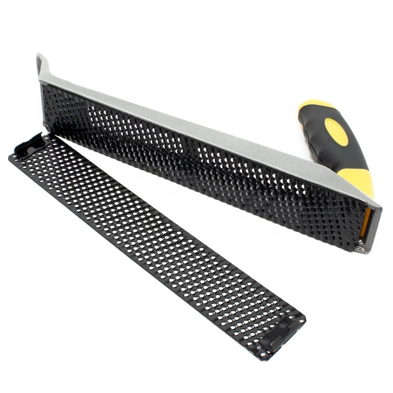 Wiltec Plasterboard Plane 250 mm with Rasp File, Edge Planer