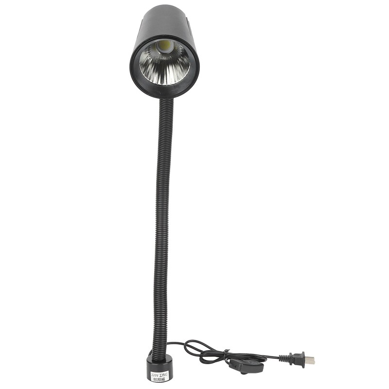 LED Work Lamp with Magnetic Base Adjustable Gooseneck for Sewing