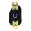 Hubbell Wiring Systems Locking Devices, Twist-Lock, Industrial, Flush Receptacle, 30A