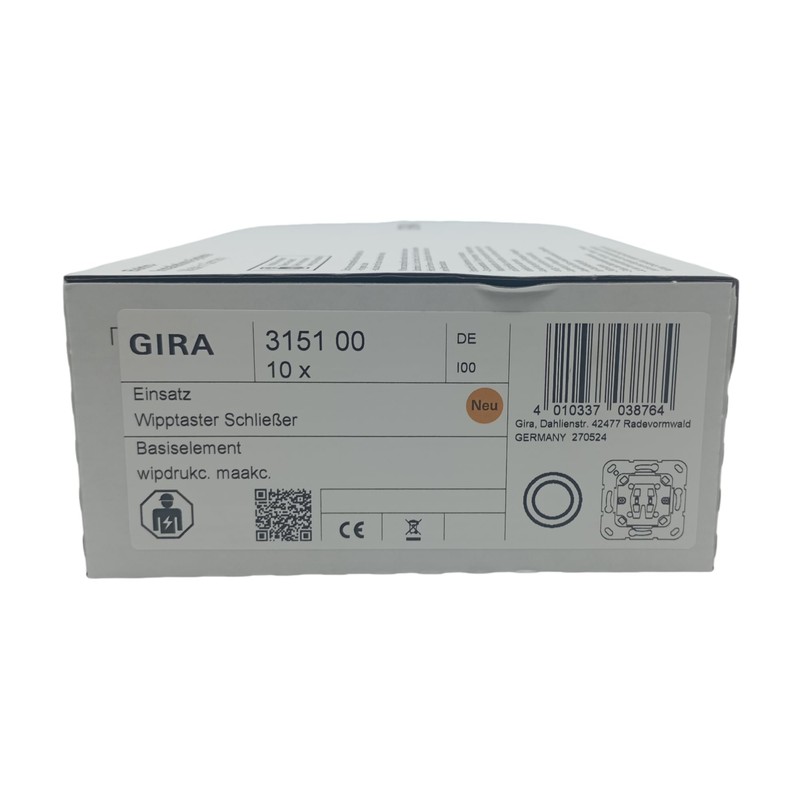 GIRA 315100 Rocker Switch Insert