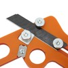 Edge Banding Arc Trimming Blade Woodworking Trimmer Knife Manual Planer