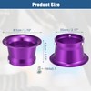 55mm Velocity Stack Motorcycle Velocity Stack Aluminum Alloy Purple