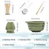 Matcha Whisk Set, Japanese Tea Set includes Matcha Bowl with