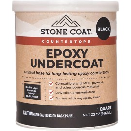 Stone Coat Countertops 32 oz. Epoxy Undercoat for Countertops: Seals & Bonds - for Stone Coat Projects