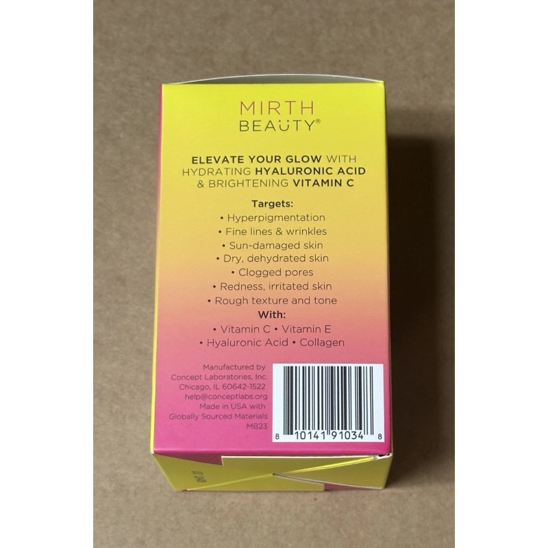 Mirth Beauty Vitamin C Hyaluronic Glow Boosting & Nourishing Daily