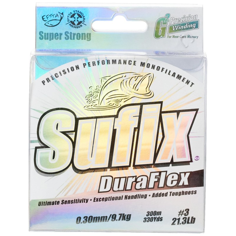 Sufix Duraflex Monofilament 0.30 mm 8.5 kg 300 m