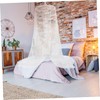 Ipetboom Princess Dome Canopy for Bed Soft Breathable Mosquito Net
