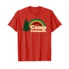 Summer Camp Counselor Staff Rainbow Pine Tree Men Women T-Shirt