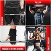 TOPMAD Heavy Duty Gym Hooks for Weight Lifting – Wrist
